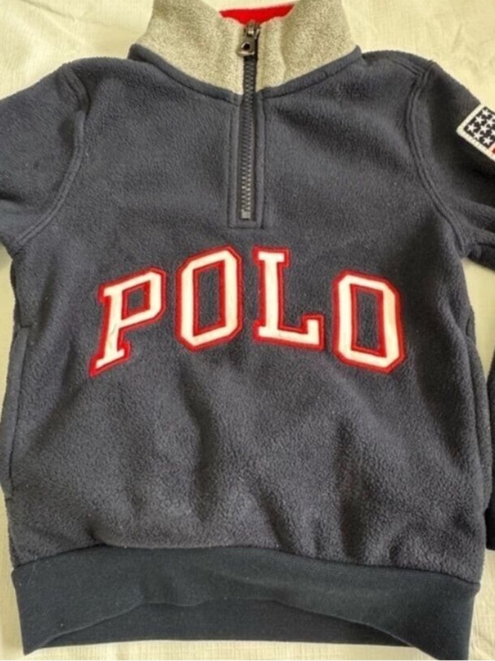 Ralph Lauren Kids Navy Sweatshirt 4T